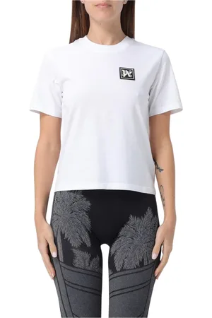 Palm Angels Damen, Oberteile, Weiß, SGröße: