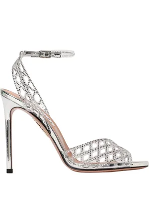 Aquazzura Damen, Schuhe, Grau, 40 EUGröße: