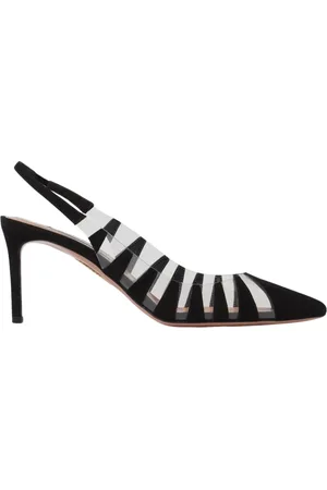 Aquazzura Damen, Schuhe, Schwarzk, 36 EUGröße: