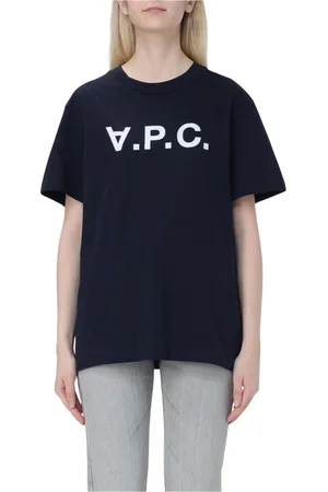A.P.C. Damen, Oberteile, Blau, LGröße: