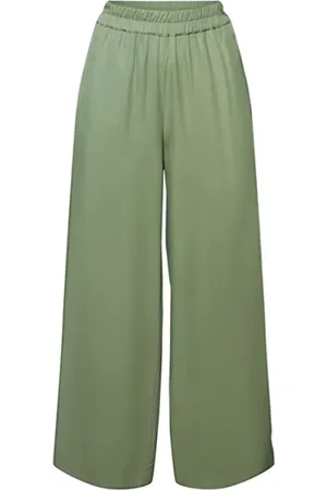 ESPRIT Damen, Hosen, Grün, 2XLGröße: