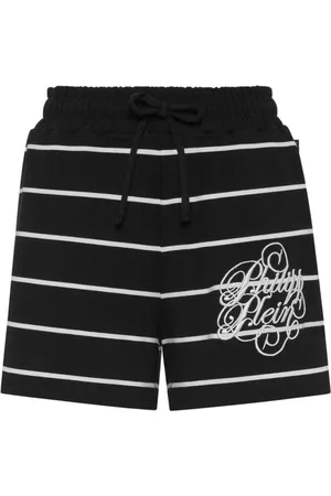 Philipp Plein Damen, Shorts, Schwarzk, MGröße: