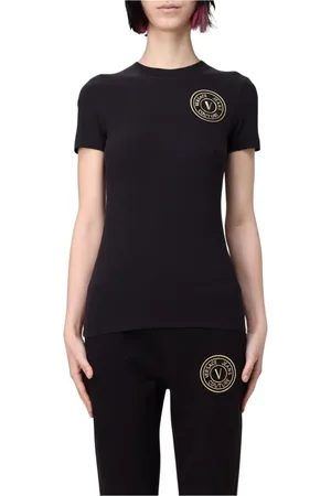 VERSACE Damen, Oberteile, Schwarzk, XSGröße: