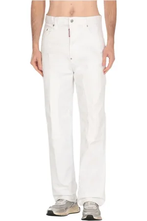 Dsquared2 Herren, Hosen, Weiß, SGröße: