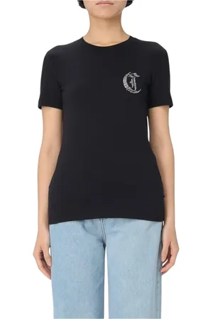 Roberto Cavalli Damen, Oberteile, Schwarzk, LGröße: