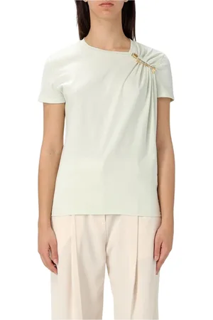Elisabetta Franchi Damen, Oberteile, Grün, LGröße:
