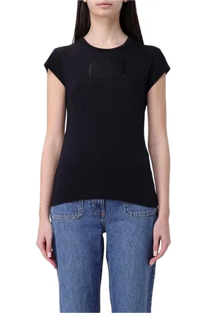 Elisabetta Franchi Damen, Oberteile, Schwarzk, SGröße: