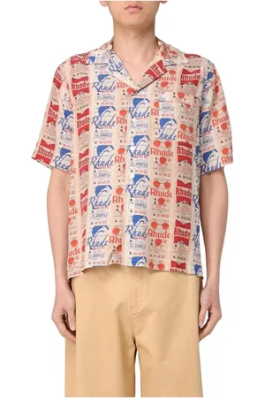 Rhude Herren, Shirts, Mehrfarbig, SGröße: