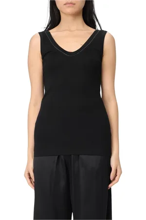 Brunello Cucinelli Damen, Oberteile, Schwarzk, LGröße: