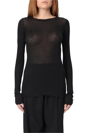 Rick Owens Damen, Oberteile, Schwarzk, SGröße: