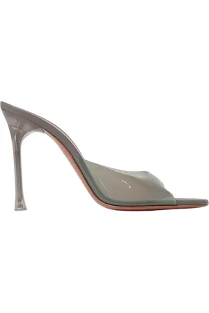 Amina Muaddi Damen, Schuhe, Grau, 39 EUGröße: