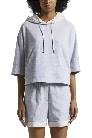 PESERICO SIGN Damen, Sweatshirts & Hoodies, Grau, SGröße: