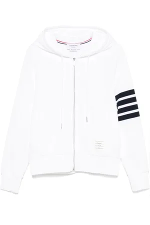 Thom Browne Herren, Sweatshirts & Hoodies, Weiß, MGröße: