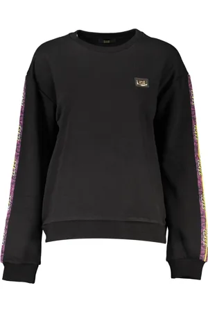 Roberto Cavalli Damen, Sweatshirts & Hoodies, Schwarzk, XLGröße: