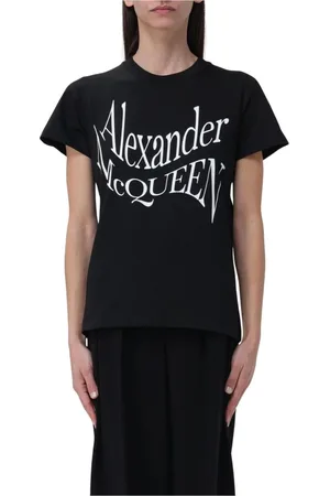 Alexander McQueen Damen, Oberteile, Schwarzk, XSGröße:
