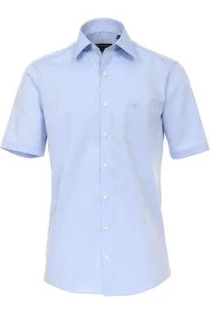 Casa Moda Herren, Shirts, Blau, 4XLGröße:
