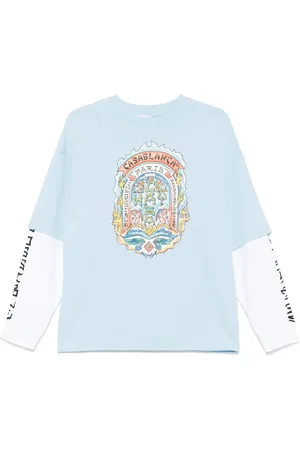 Casablanca Herren, Oberteile, Blau, LGröße: