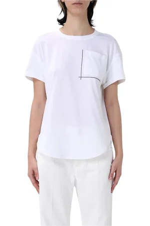 Brunello Cucinelli Damen, Oberteile, Weiß, XLGröße: