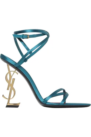 Saint Laurent Damen, Schuhe, Blau, 37 EUGröße: