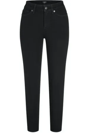 Cambio Damen, Jeans, Schwarzk, XLGröße: