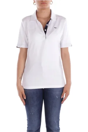 Lacoste Damen, Oberteile, Weiß, SGröße: