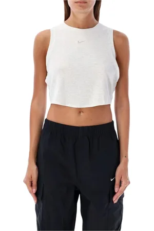 Nike Damen, Oberteile, Weiß, LGröße:
