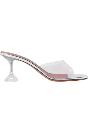 Amina Muaddi Damen, Schuhe, Grau, 35 EUGröße: