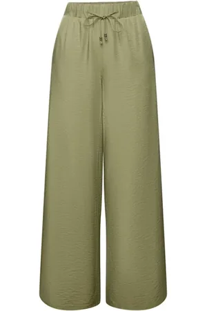 ESPRIT Damen, Hosen, Grün, 2XLGröße: