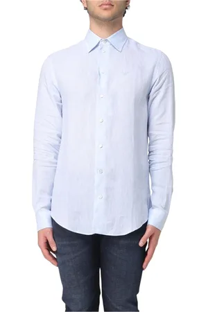 Emporio Armani Herren, Shirts, Blau, MGröße:
