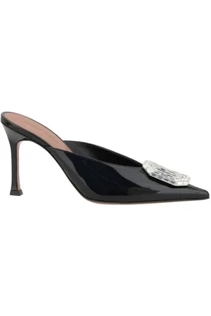 Amina Muaddi Damen, Schuhe, Schwarzk, 36 1/2 EUGröße: