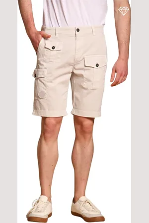 Masons Herren, Shorts, Weiß, 2XLGröße: