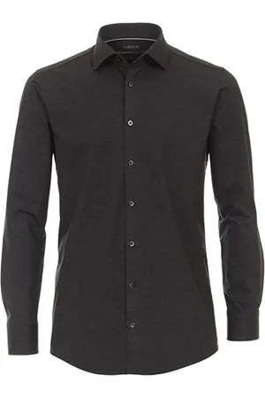 Venti Herren, Shirts, Grau, MGröße: