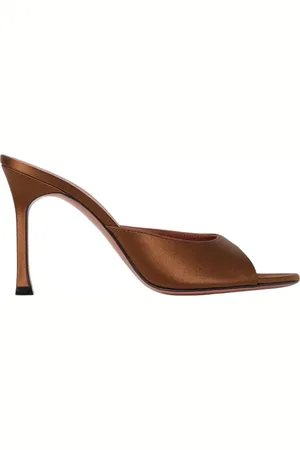 Amina Muaddi Damen, Schuhe, Braun, 41 EUGröße:
