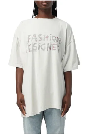 Balenciaga Damen, Oberteile, Weiß, MGröße: