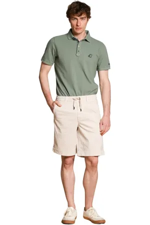 Masons Herren, Shorts, Weiß, SGröße: