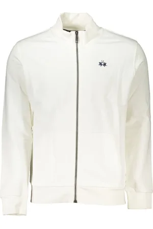 La Martina Herren, Sweatshirts & Hoodies, Weiß, XLGröße: