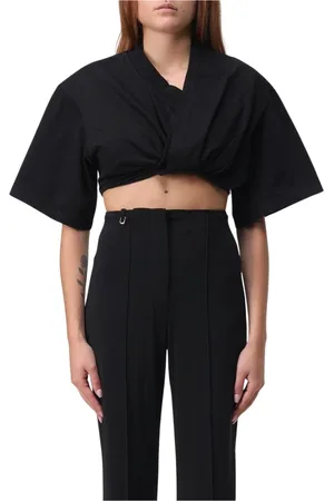 Jacquemus Damen, Oberteile, Schwarzk, SGröße:
