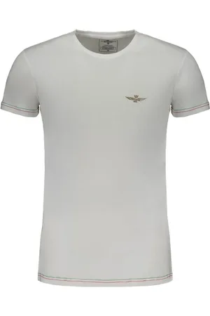 Aeronautica Militare Herren, Oberteile, Weiß, LGröße: