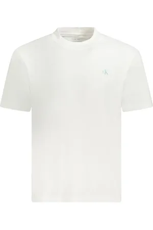 Calvin Klein Herren, Oberteile, Weiß, MGröße: