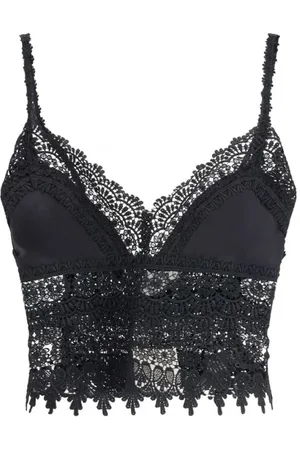 CHARO RUIZ IBIZA Damen, Oberteile, Schwarzk, SGröße: