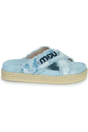 Mou Damen, Schuhe, Blau, 36 EUGröße: