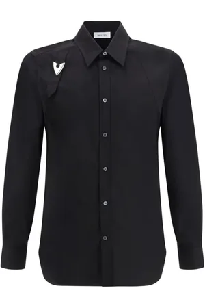 Alexander McQueen Herren, Shirts, Schwarzk, MGröße: