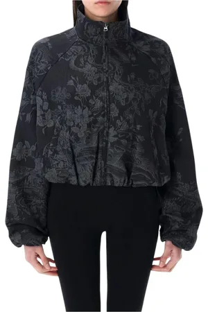 Nike Damen, Jacken, Schwarzk, SGröße: