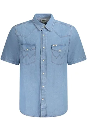 Wrangler Herren, Shirts, Blau, SGröße: