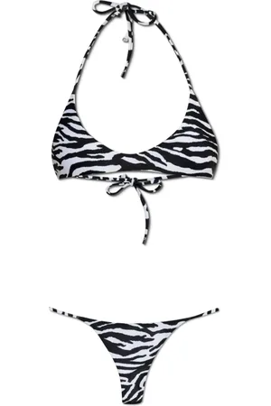 The Attico Damen, Bademode, Schwarzk, 2XSGröße: