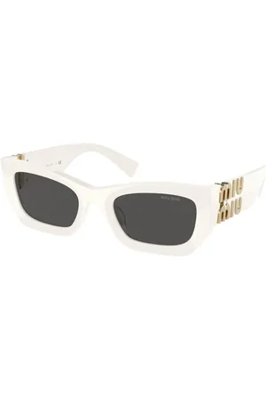 Miu Miu Damen, Accessories, Weiß, 53 MMGröße: