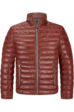 Milestone Lederjacke Cortino Herren Uni & Uninah