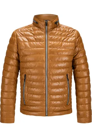 Milestone Jacke Cortino Herren beige Uni & Uninah