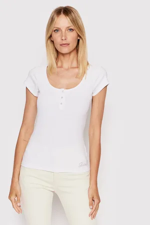 Guess Bluse W2YP24 KBCO2 Slim Fit