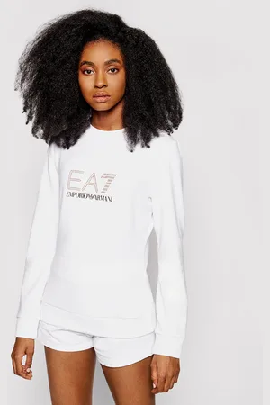 EA7 Sweatshirt 8NTM45 TJ9RZ 1100 Regular Fit